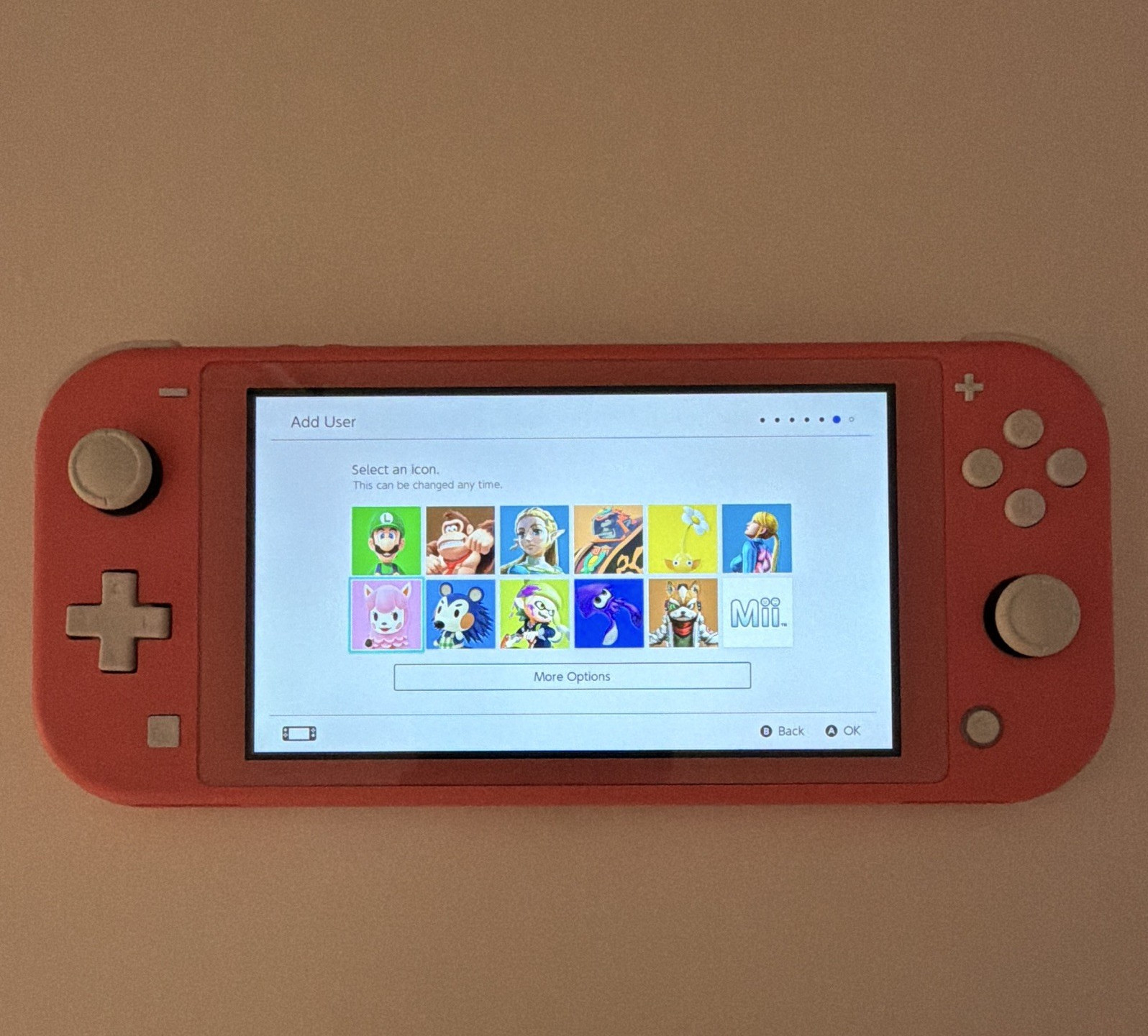 Nintendo Switch Lite Coral Handheld System 32GB 720p Wi-Fi HDH-001