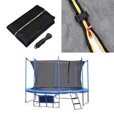 12/13/14/15ft Trampoline Enclosure Net Replacement Safety Netting For 6/8 Pole