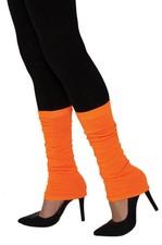 Brand New 1980's Leg Warmers Neon Orange