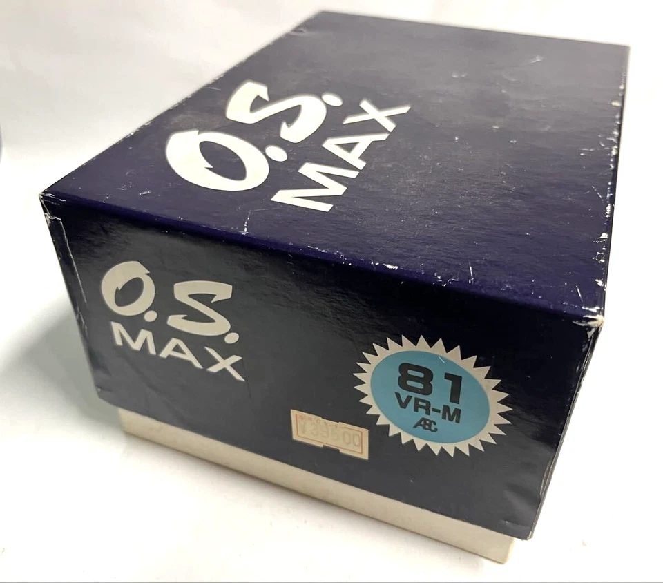 O.S. MAX-81VR-M ABC 13,01cc 2 Takt Glühmotor mit Auspuffadapter RC Boot