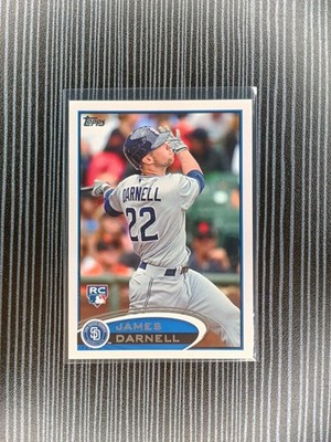2012 Topps Baseball James Darnell RC #553 San Diego Padres