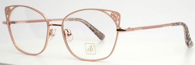 ETE LUNETTES Aast Ltd Edition Faraona Gold Pink Womens Eyeglasses 54-16-138 B:43