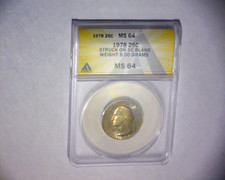 1978 WASHINGTON QUARTER STRUCK ON A NICKEL PLANCHET 5.0 grams  🌟NICELY TONED🌟