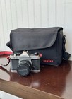 New ListingPentax K1000 35mm Slr Film Camera with 50mm Lens Bag Flash Tripod