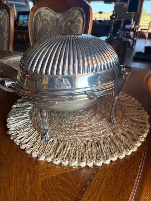 Capa cúpula antiga para servidor de carne - Imagem 3 de 4