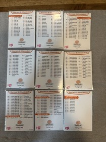 Limited Run Games Sega Dreamcast Logo Trading Cards - Complete Set of 9 Cards