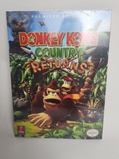 Donkey Kong Country Returns Prima Games Strategy Guide Premiere Edition Wii New
