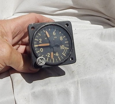 USN USMC NAA T-28 Trojan Trainer Type Pilot's Lighted G Meter Gauge Instrument