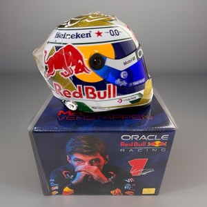 Mini casco Max Verstappen 1:2 GP de Holanda 2022 Peru