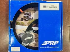 PRP Flat Suede Steering Wheel, Orange