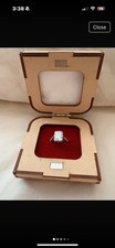 Radiant Cut Moissanite Gorgeous Engagement Ring Size N 1/2.