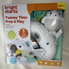 Bright Starts Tummy Time Prop & Play Activity Mat - Ages Newborn +