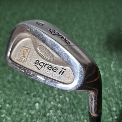 Ladies Square Two Agree ii LPGA 9 Iron Graphite Shaft L-Flex RH 34¨