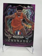 2020 Prizm Draft Basketball Purple Wave #92 Killian Hayes RC - France Card