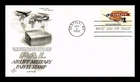 DR JIM STAMPS US COVER AIRLIFT MILITARY PARCEL $1 FIRST DAY ISSUE SCOTT 1341