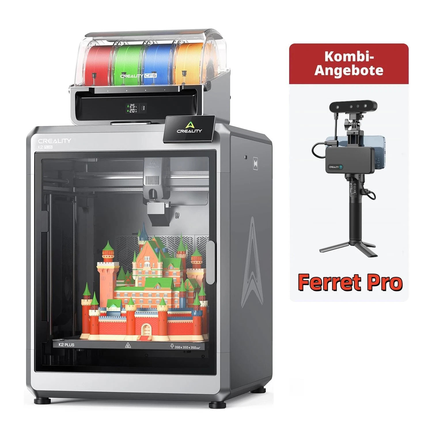 Creality 3D-Drucker Filament CR-PETG/Hyper PLA RFID Sternenstaub 3D Filament