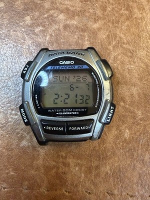 Casio Databank DB-35H , 1990 s. Broken Case. Module Working.