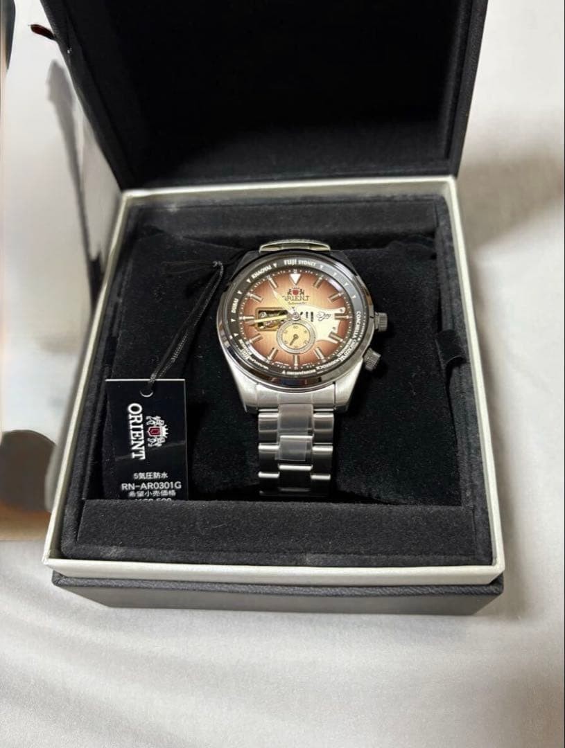 Orient Star Guitar Model Automatic Skeleton Watch… - image 1