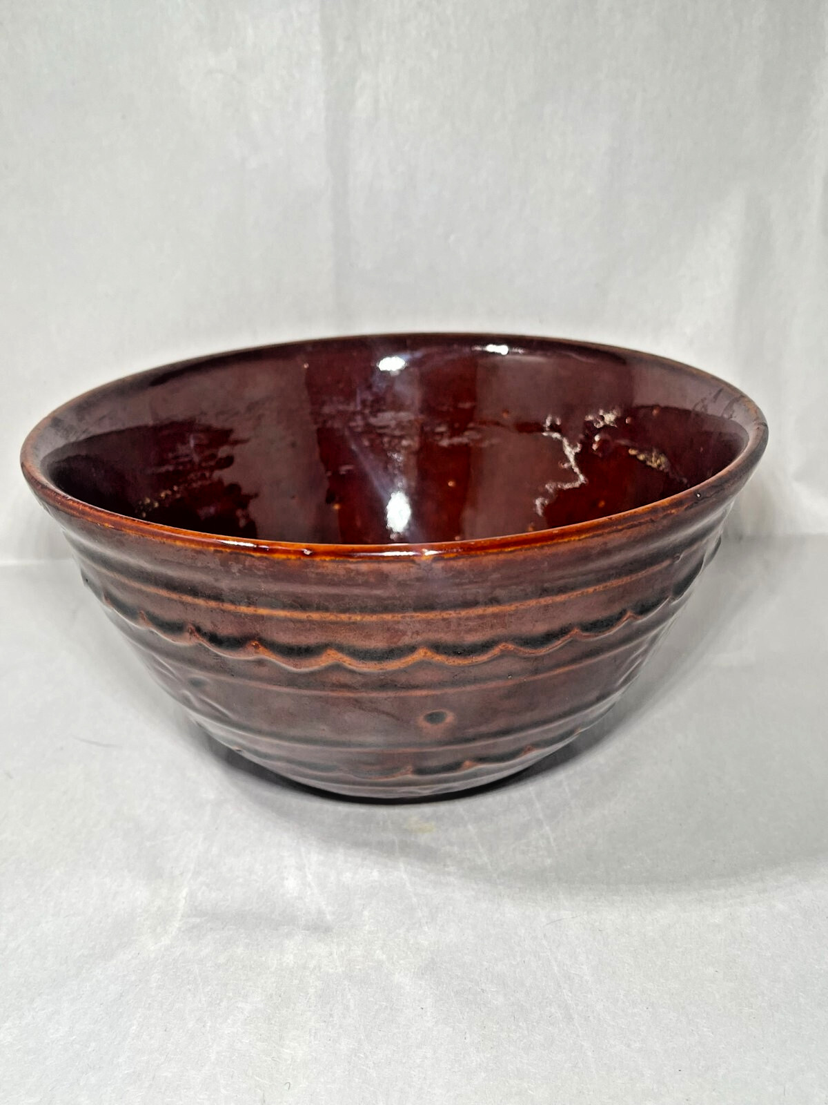 Mar Crest Daisy Dot 1950s Oven Proof Stoneware Bowls Retro Kitchenware Vintage