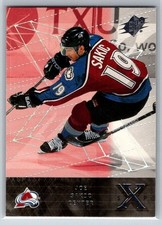2000-01 Upper Deck SPx #13 Joe Sakic Colorado Avalanche HOF
