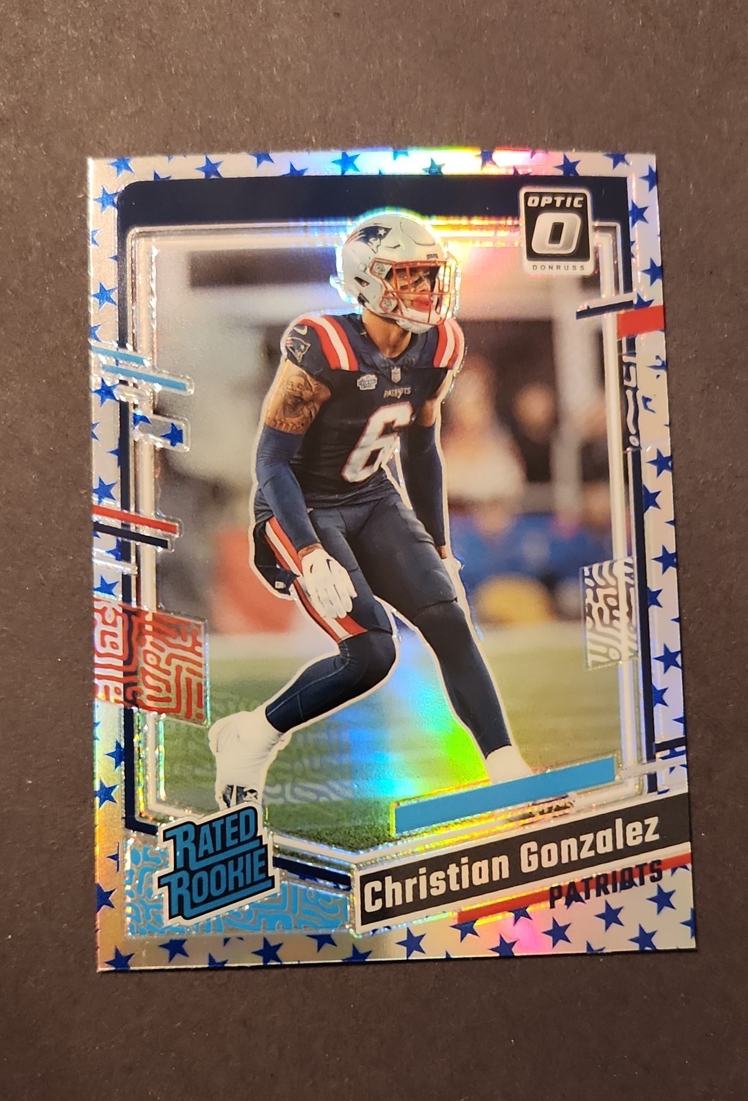 2023 Panini Donruss Optic - Rated Rookie Christian Gonzalez #274 Stars Prizm 