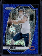 2024 Panini Prizm Tyson Bagent Blue Sparkle #/96 Bears