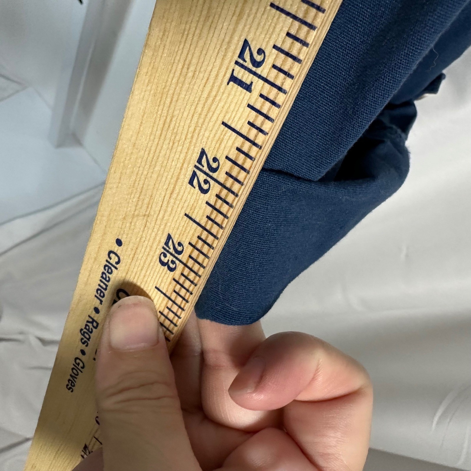 Code Bleu Blue Stretch Convertible Cargo Pant 14P… - image 11