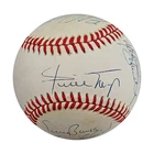Mantle, Mays 500 Home Run Club 12 Autos Autographed Signed ONL Baseball JSA LOA