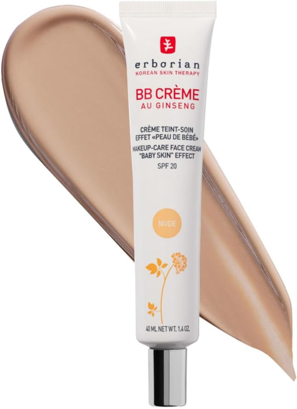 - BB Cream Al Ginseng - Crema Teint Perfecteur 5-In-1 - Trattamento Effetto "Pel