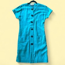 Vintage Blue 70s Talbots Dress with Union Tags