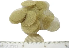 (25) 1" HEAVY DUTY  Brass Pipe Screens **Free Shipping**