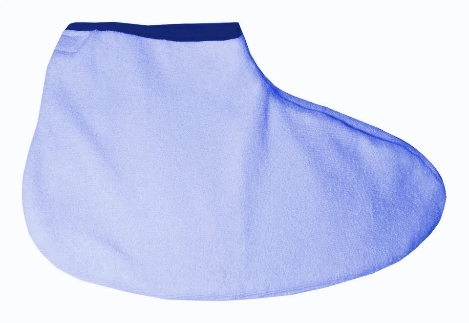 KM-NAILS 1 Paar Frotee Füßlinge für eine Paraffinwachsbad Behandlung