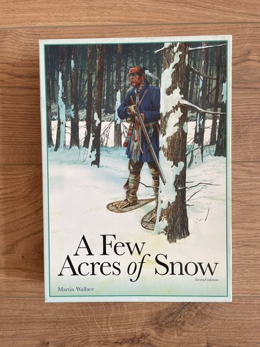 A Few Acres of Snow Board Game - Martin Wallace - 100% Complete