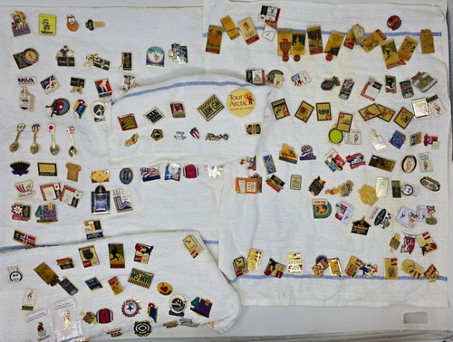 1996 ATLANTA OLYMPICS Pins Lot 150+ Many Rare Pins Izzie Coca Cola Days Country
