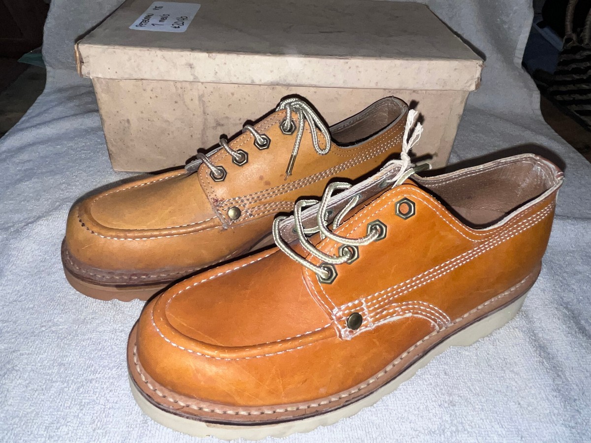 NOS VTG Peterman - Mens Size 7 - Genuine Leather - Work  display picture 3