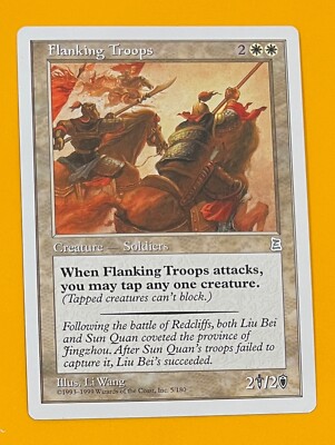 MTG FLANKING TROOPS Portal Three Kingdoms P3K (OldManMTG 004-242) | eBay