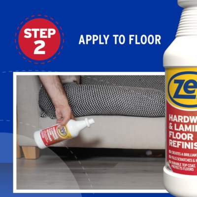 Zep Hardwood & Laminate Floor Refinisher - 1L Laminate Floor Polish - View #3