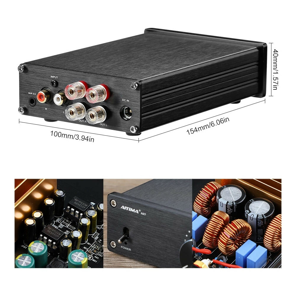 AIYIMA A07 TPA3255 300W*2 HiFi Stereo Amplifier | eBay