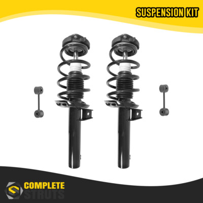 Front Complete Struts & Sway Bar Links for 2005-2006 Volkswagen Jetta FWD