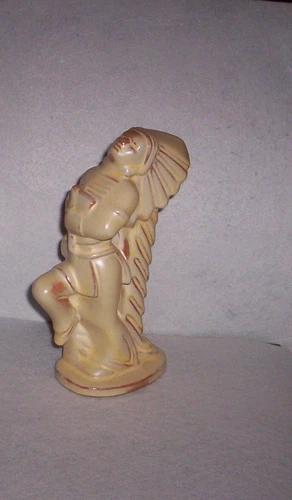 Frankoma Pottery  Dancing  Indian Chief,  Desert Gold #142