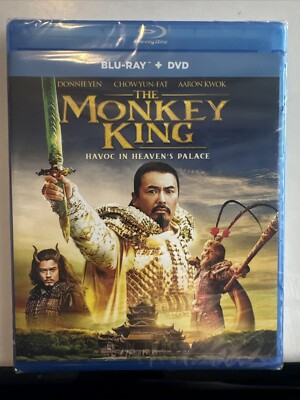 The Monkey King: Havoc in Heaven s Palace (New Blu-ray + DVD) Sealed OOP Rare