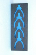 4tlg. Strumenti da Officina Attrezzi Schiuma Pinze Div. Mod. Goessen Vagoni