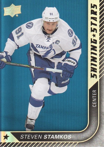 2015-16 Upper Deck Hockey Shining Stars Royal Blue #SS-28 Steven Stamkos - 第 1/2 張圖片