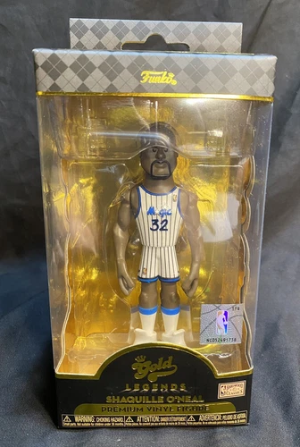 Funko Gold 5" Shaquille O'Neal Magic Legends Series 1 NBA New