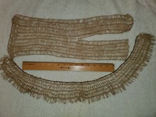 Antique 1800s Lace Crochet for Victorian Baby Bonnet FREE SHIPPING