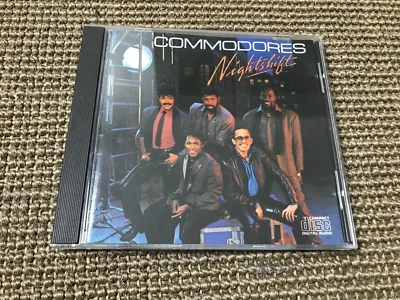 RARE MOTOWN ALBUM CD 9T COMMODORES NIGHTSHIFT (1985) - Photo 1/3