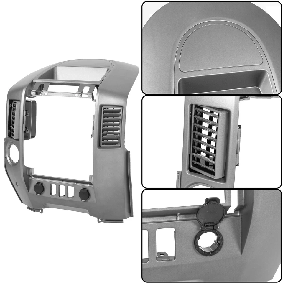 Cuadro de instrumentos para Nissan Titan Armada 2004-2006 panel de instrumentos tablero radio bisel Foto 3 de 4