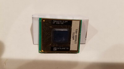 Intel Celeron 450MHz 100MHz FSB 128KB L2 Cache Socket MicroPGA2 Mobile Processor