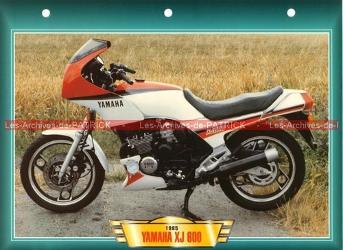 réservoir d'essence Yamaha XJ6 noir