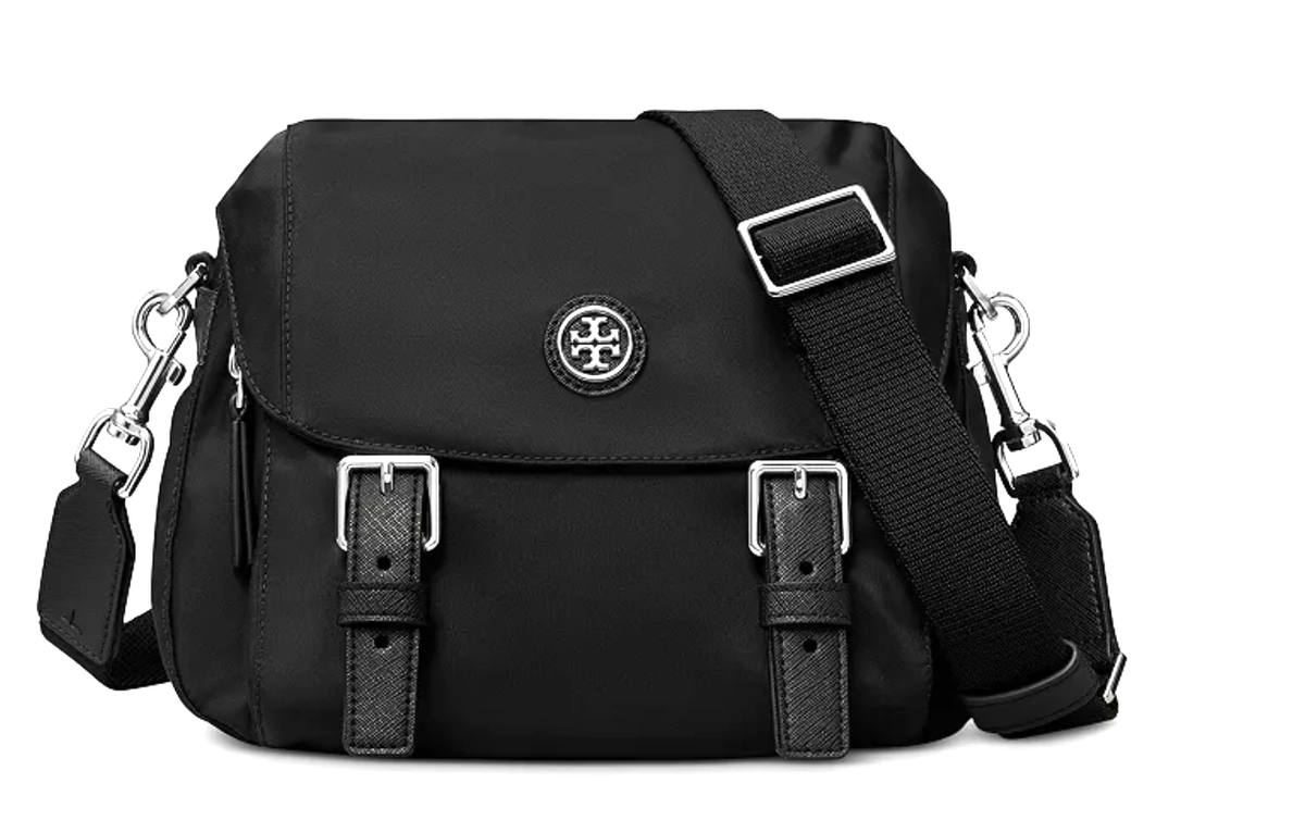 AUTH NWT Tory Burch Virginia Nylon Small Messenger Crossbody